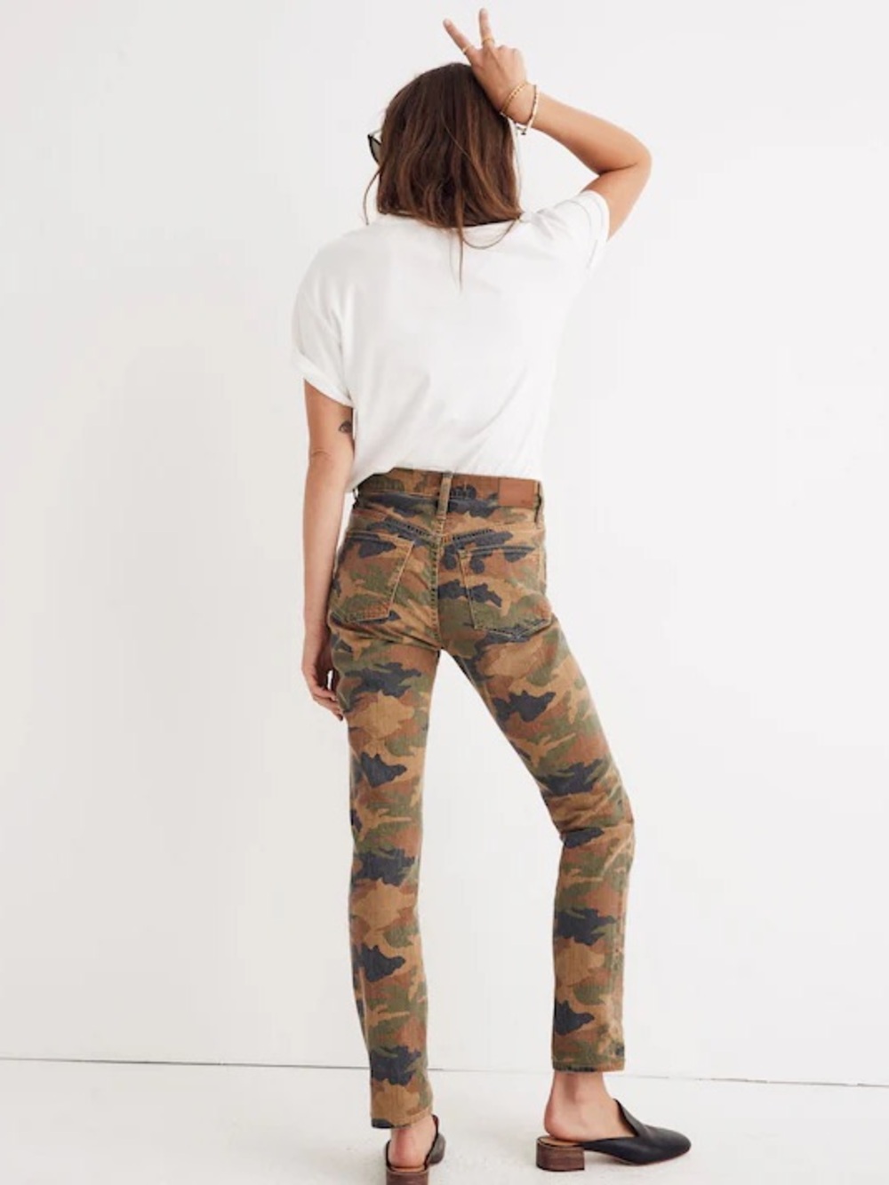 Madewell High-Rise Camo Jeans